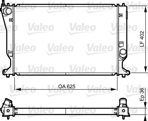 VALEO Radiators, Motora dzesēšanas sistēma 735573