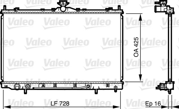 VALEO Radiators, Motora dzesēšanas sistēma 735576