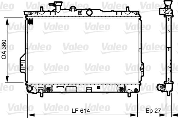 VALEO Radiators, Motora dzesēšanas sistēma 735606