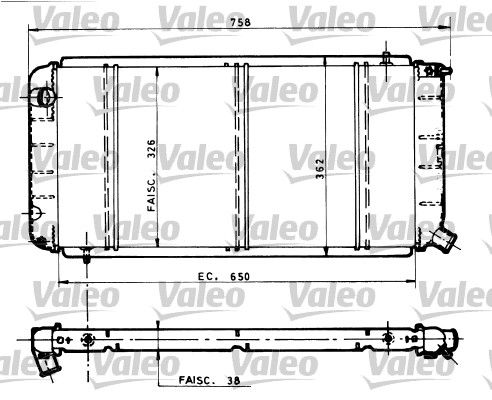 VALEO Radiators, Motora dzesēšanas sistēma 810815