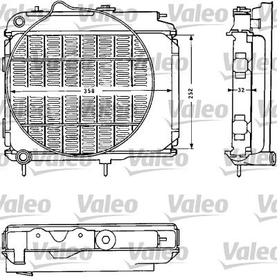 VALEO Radiators, Motora dzesēšanas sistēma 810839