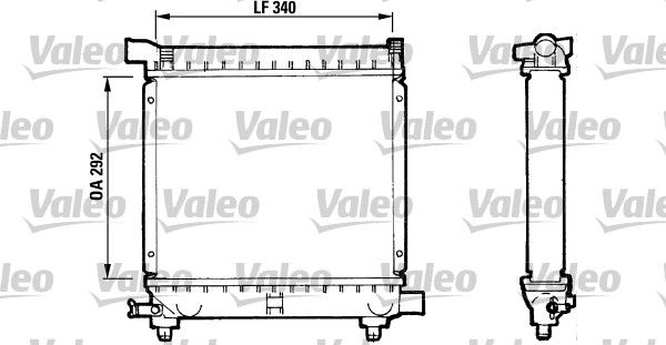 VALEO Radiators, Motora dzesēšanas sistēma 810869