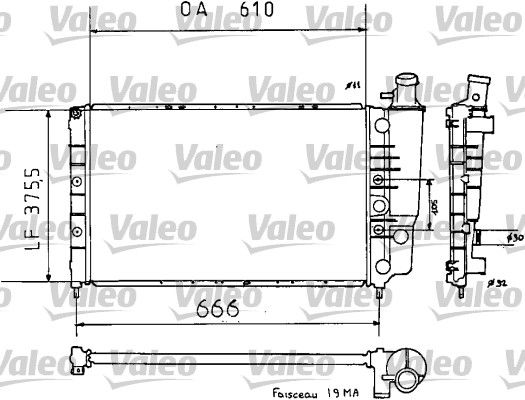 VALEO Radiators, Motora dzesēšanas sistēma 810938