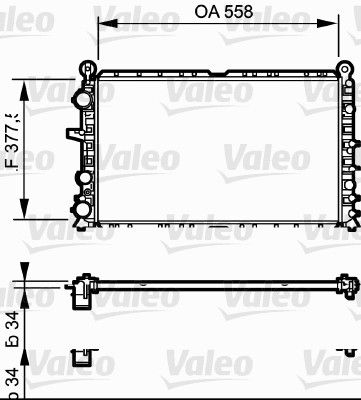 VALEO Radiators, Motora dzesēšanas sistēma 810949