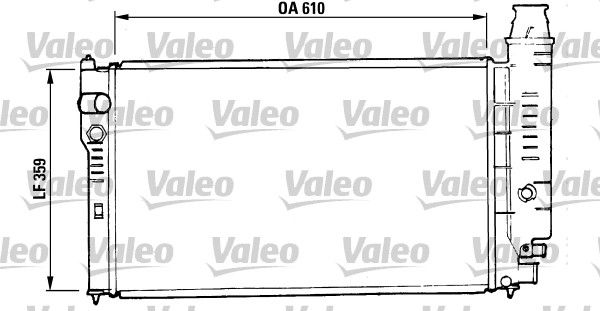 VALEO Radiators, Motora dzesēšanas sistēma 810955
