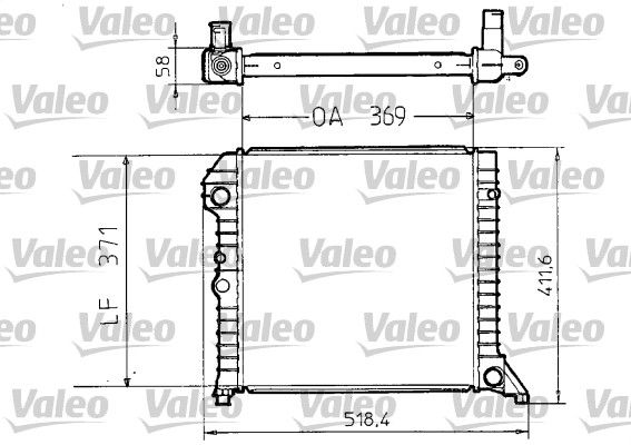 VALEO Radiators, Motora dzesēšanas sistēma 810956