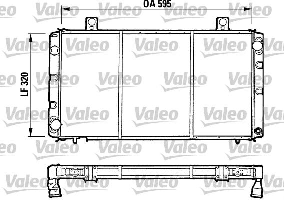 VALEO Radiators, Motora dzesēšanas sistēma 810965