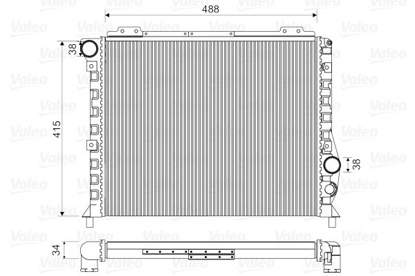 VALEO Radiators, Motora dzesēšanas sistēma 811068