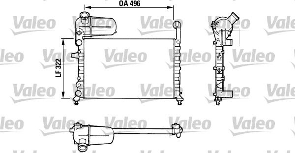 VALEO Radiators, Motora dzesēšanas sistēma 811070