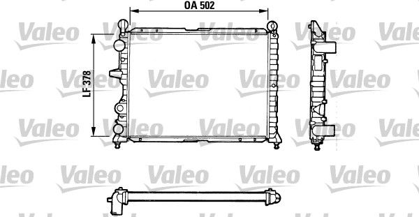 VALEO Radiators, Motora dzesēšanas sistēma 811071