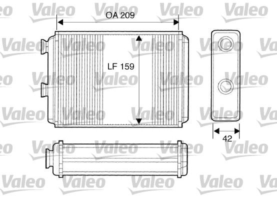 VALEO Siltummainis, Salona apsilde 812280