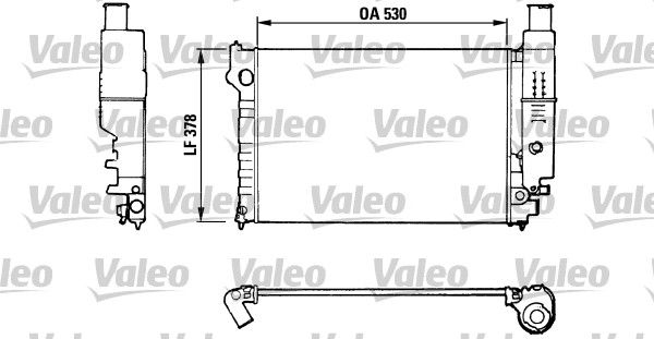 VALEO Radiators, Motora dzesēšanas sistēma 816554