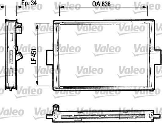 VALEO Radiators, Motora dzesēšanas sistēma 816647