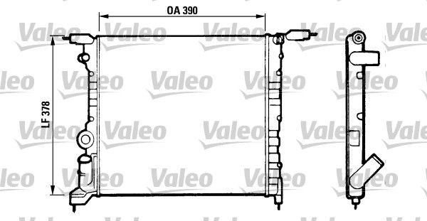 VALEO Radiators, Motora dzesēšanas sistēma 816657
