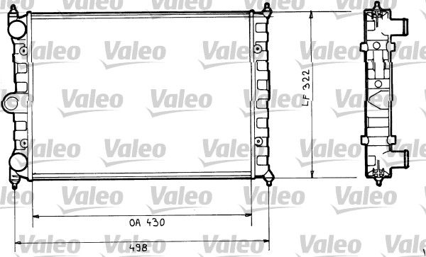 VALEO Radiators, Motora dzesēšanas sistēma 816703