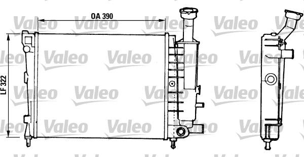 VALEO Radiators, Motora dzesēšanas sistēma 816706