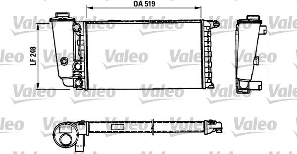 VALEO Radiators, Motora dzesēšanas sistēma 816707