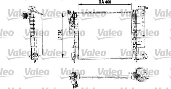 VALEO Radiators, Motora dzesēšanas sistēma 816715
