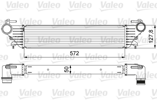 VALEO Интеркулер 818639