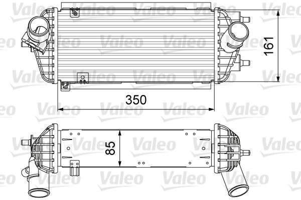 VALEO Интеркулер 818665