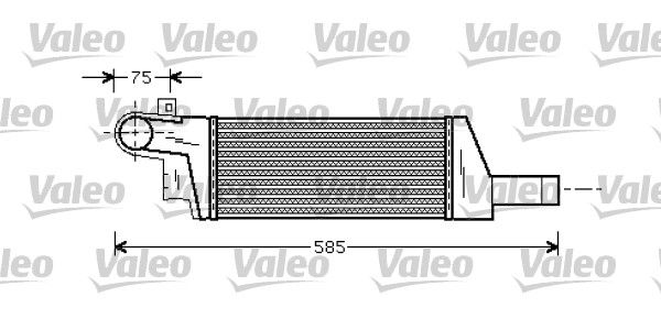 VALEO Интеркулер 818728