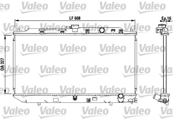 VALEO Radiators, Motora dzesēšanas sistēma 819193