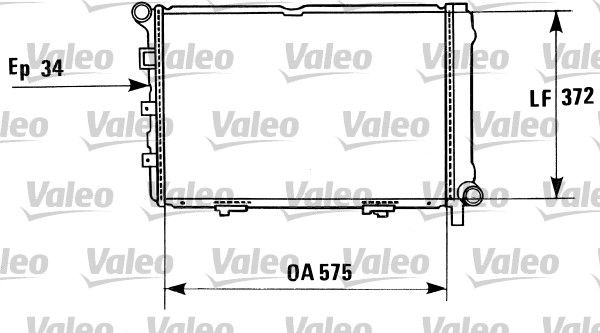 VALEO Radiators, Motora dzesēšanas sistēma 819198