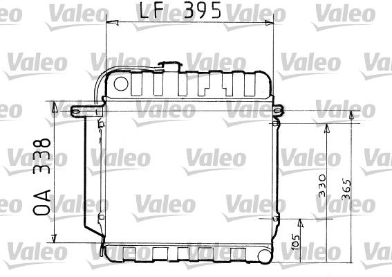 VALEO Radiators, Motora dzesēšanas sistēma 819204