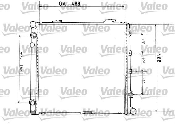 VALEO Radiators, Motora dzesēšanas sistēma 819373