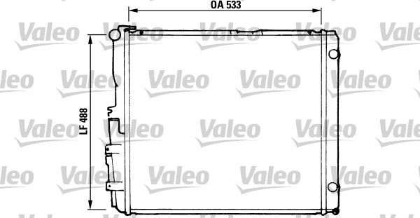 VALEO Radiators, Motora dzesēšanas sistēma 819377
