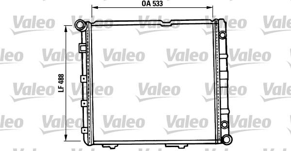 VALEO Radiators, Motora dzesēšanas sistēma 819387