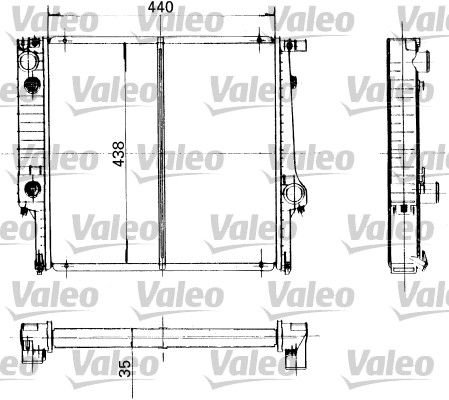 VALEO Radiators, Motora dzesēšanas sistēma 819400