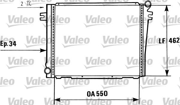 VALEO Radiators, Motora dzesēšanas sistēma 819406