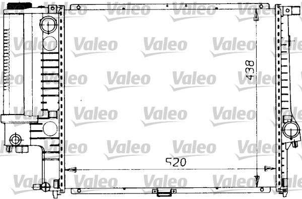 VALEO Radiators, Motora dzesēšanas sistēma 819412