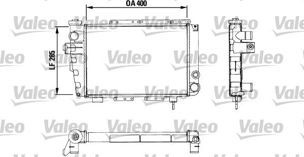 VALEO Radiators, Motora dzesēšanas sistēma 883282