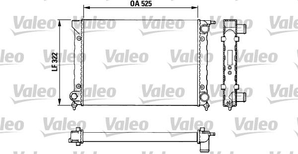 VALEO Radiators, Motora dzesēšanas sistēma 883727