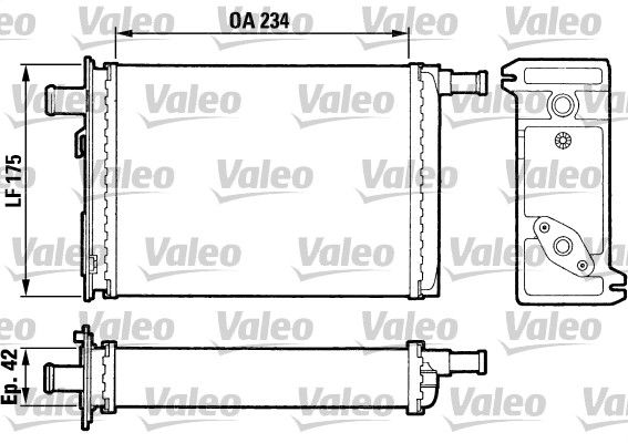 VALEO Siltummainis, Salona apsilde 883739