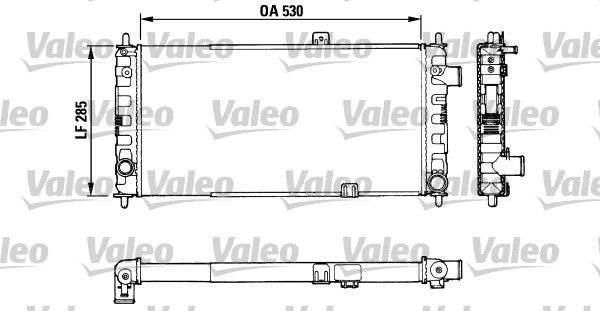 VALEO Radiators, Motora dzesēšanas sistēma 883751