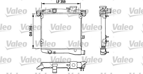 VALEO Radiators, Motora dzesēšanas sistēma 883799