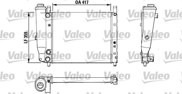 VALEO Radiators, Motora dzesēšanas sistēma 883806