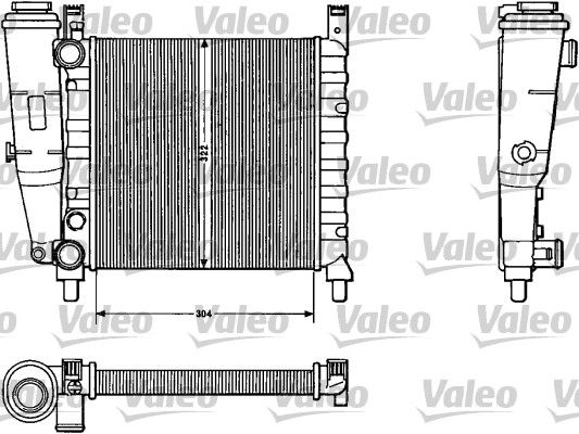 VALEO Radiators, Motora dzesēšanas sistēma 883811