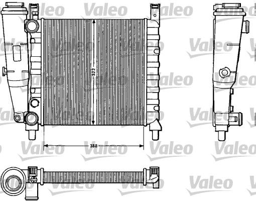 VALEO Radiators, Motora dzesēšanas sistēma 883812