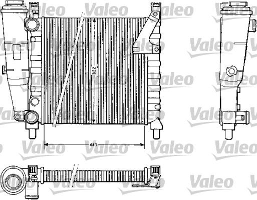 VALEO Radiators, Motora dzesēšanas sistēma 883813