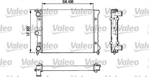 VALEO Radiators, Motora dzesēšanas sistēma 883819