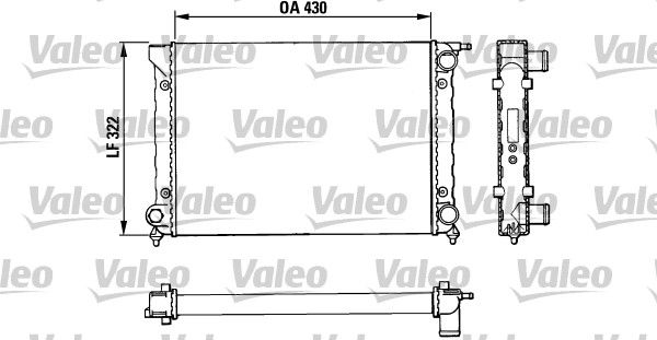 VALEO Radiators, Motora dzesēšanas sistēma 883820