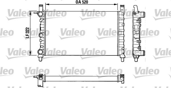 VALEO Radiators, Motora dzesēšanas sistēma 883825