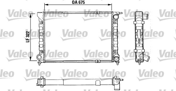 VALEO Radiators, Motora dzesēšanas sistēma 883849