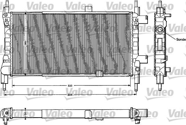 VALEO Radiators, Motora dzesēšanas sistēma 883856