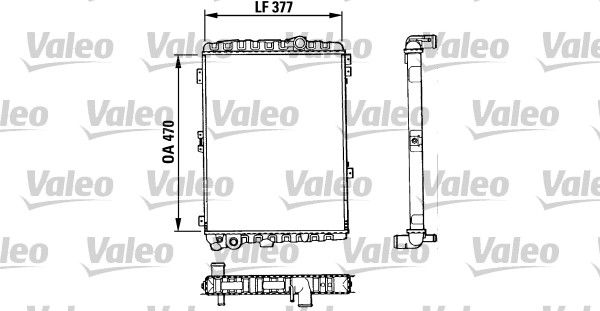 VALEO Radiators, Motora dzesēšanas sistēma 883863