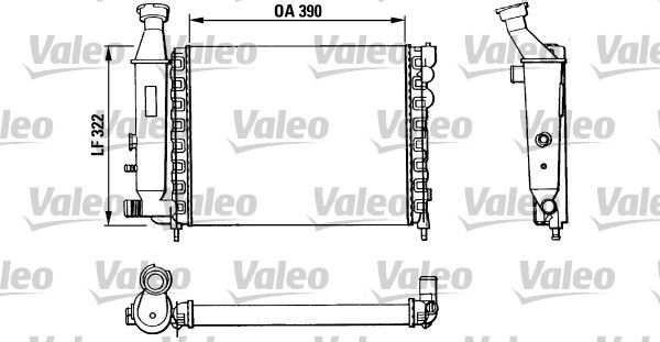 VALEO Radiators, Motora dzesēšanas sistēma 883866